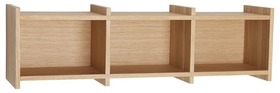 Scaffale da parete in rovere naturale 80 cm Focal - Hübsch