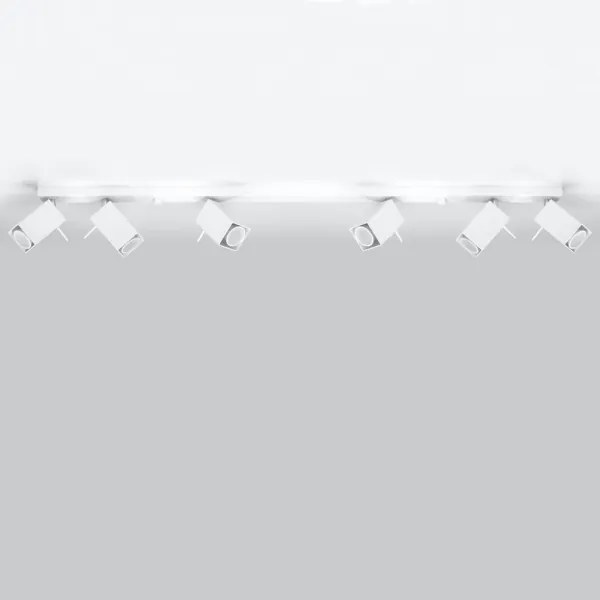 Luce Spot MERIDA 6xGU10/40W/230V bianco