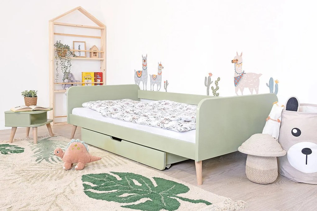 Letto di coltivazione Nell 2 in 1 - verde pastello - 140x70 cm