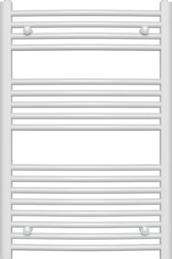 Novaservis - Scaldasalviette a scala 478W/230V 90x60 cm bianco, profilo arrotondato