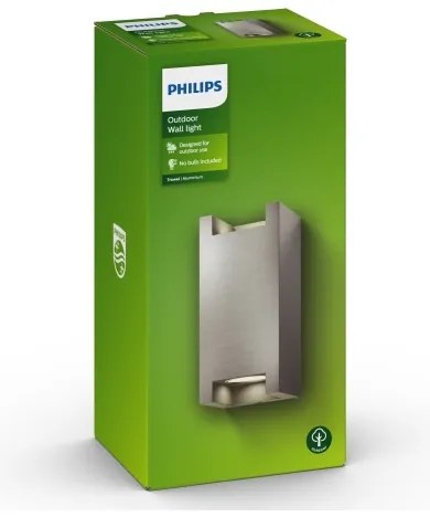 Philips 17339/48/PN - Applique da esterno MYGARDEN TROWEL 2xGU10/5W