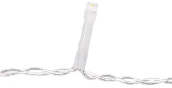 Aigostar - Catena luminosa LED natalizia per esterni 234 LED/3,6W/230V 1,2x1,8m IP44 bianco freddo