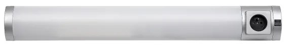 Rabalux 78039 - Lampada LED sottopensile con presa SOFT 2E LED/8W/230V 4000K 68cm argento
