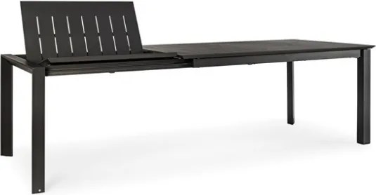 Tavolo Allungabile In Alluminio Per Esterni 100x160-240 Konnor Antracite Bizzotto