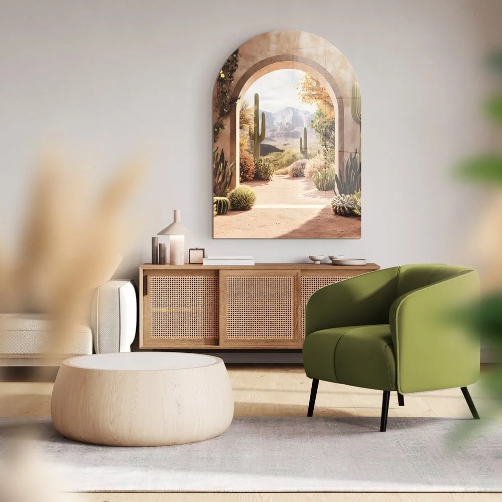 Dipinto su vetro 70x100 cm Cancun – Styler