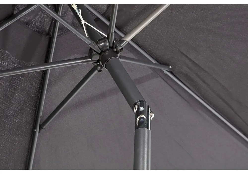 Ombrellone nero senza base , ø 300 cm Sun - Bonami Essentials