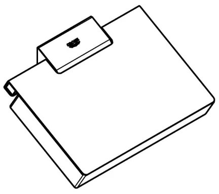 GROHE 40781000 - Porta carta igienica SELECTION CUBE cromo lucido