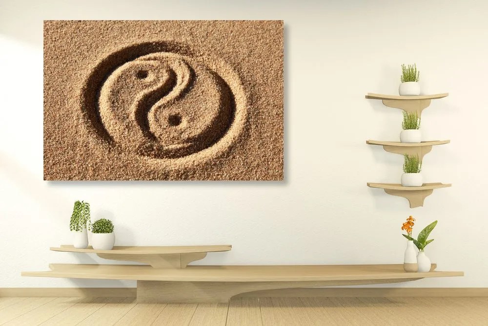 Stampa su tela – Yin e Yang