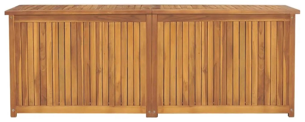 Cassa da giardino 150x50x55 cm in legno massello di teak