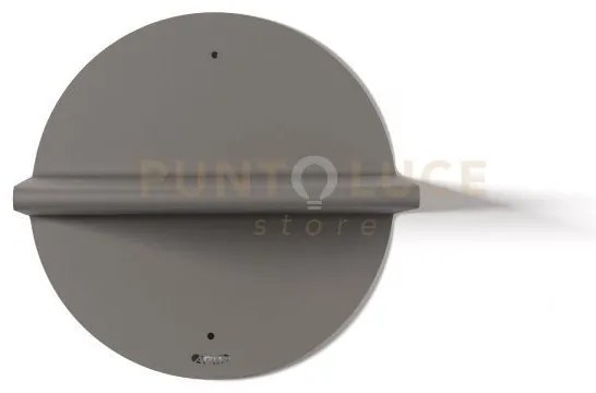Consolle mensola moderna pois fango in ferro  30 (18cm di profondità)