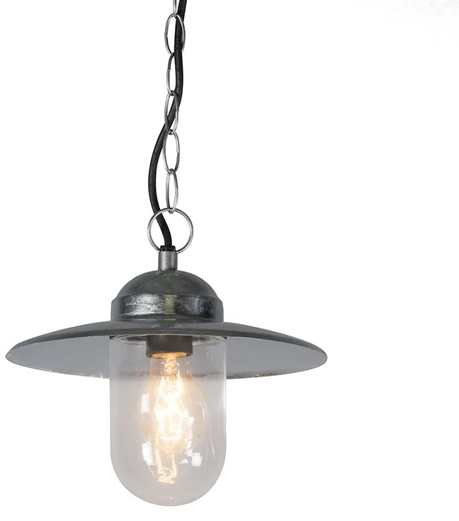 Lampada a sospensione industriale zinco IP44 - MUNICH