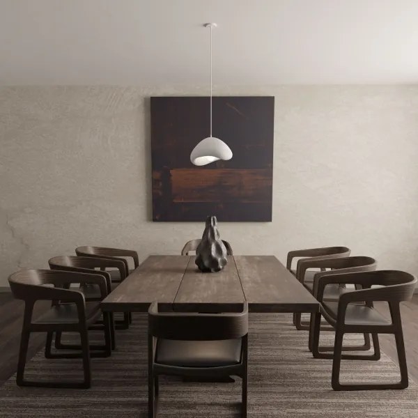 Brilagi - Lampada a sospensione WABI SABI con cavo 1xE27/40W/230V, bianco