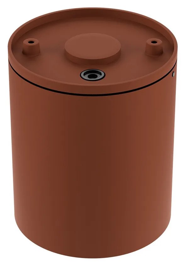 Applique da soffitto Cilindrica PAR30 IP54 in Alluminio e Vetro - Corten