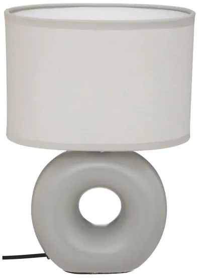 Atmosphera - Lampada da tavolo BARU 1xE14/40W/230V grigio