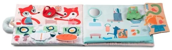 Lilliputiens - Libro tessile Buongiorno Volpe Alice