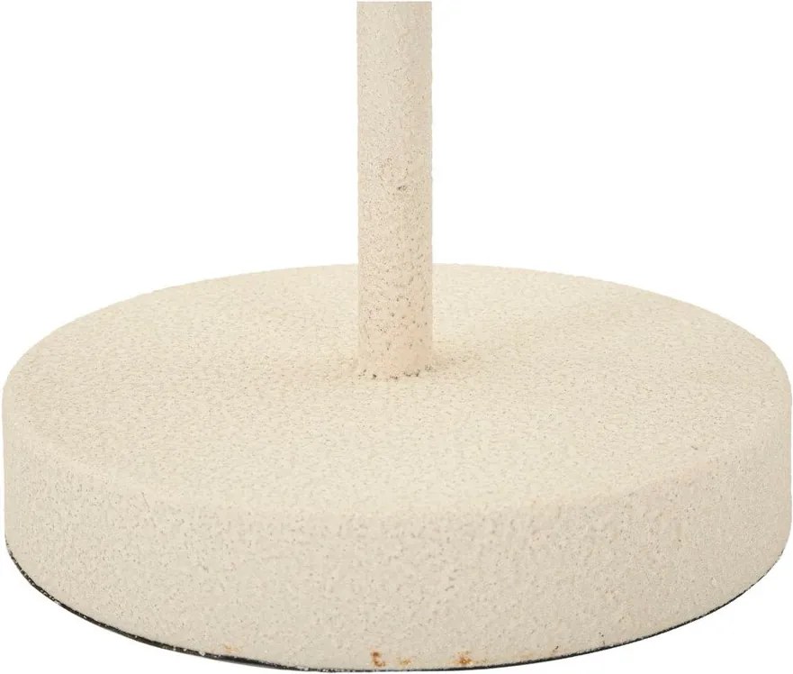 Lampada da tavolo beige con paralume in metallo (altezza totale 57 cm) Space – Mauro Ferretti