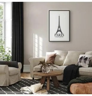 Poster - Paris Is Always a Good Idea Cornice nera con margine 60x90