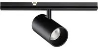 Illuminazione A Binario Contemporaneo Stick Alluminio Nero Led 3W 3000K Ip20