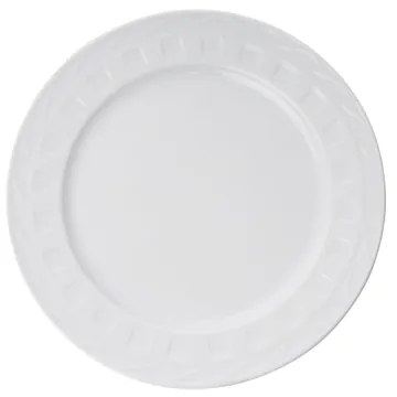 Set da tavola 18 pezzi in porcellana bianca