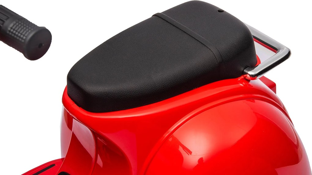 Piaggio Vespa con Sidecar Small Elettrica 6V per Bambini Rossa...