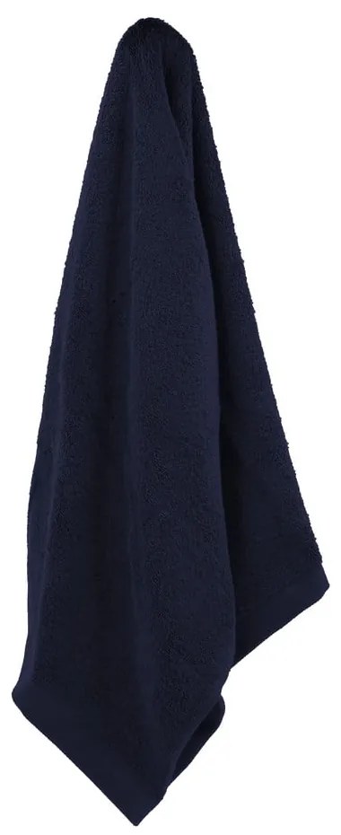 Asciugamano tipo terry blu scuro in cotone 50x100 cm Comfort – Södahl