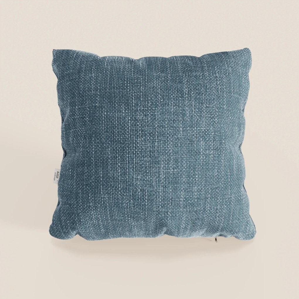 Lyon cuscino disponibile in diversi colori realizzato in morbido tessuto intrecciato impermeabile T06 azzurro