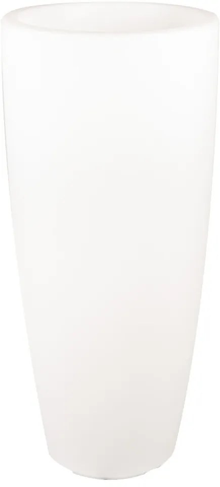 Vaso Illuminabile Tondo Ø33 H90cm E27 Colore Bianco