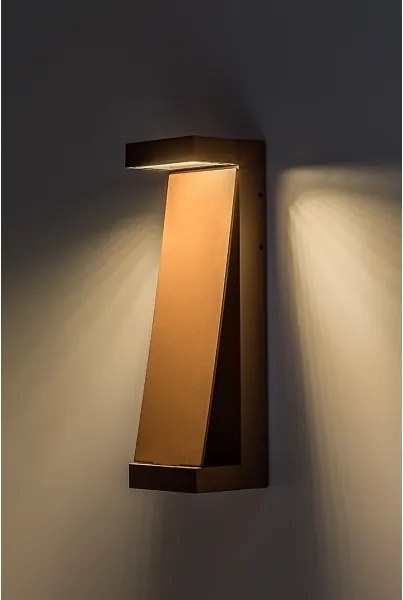 Rabalux 77068 - Lampada da parete per esterni a LED BRADU LED/13W/230V IP65 marrone