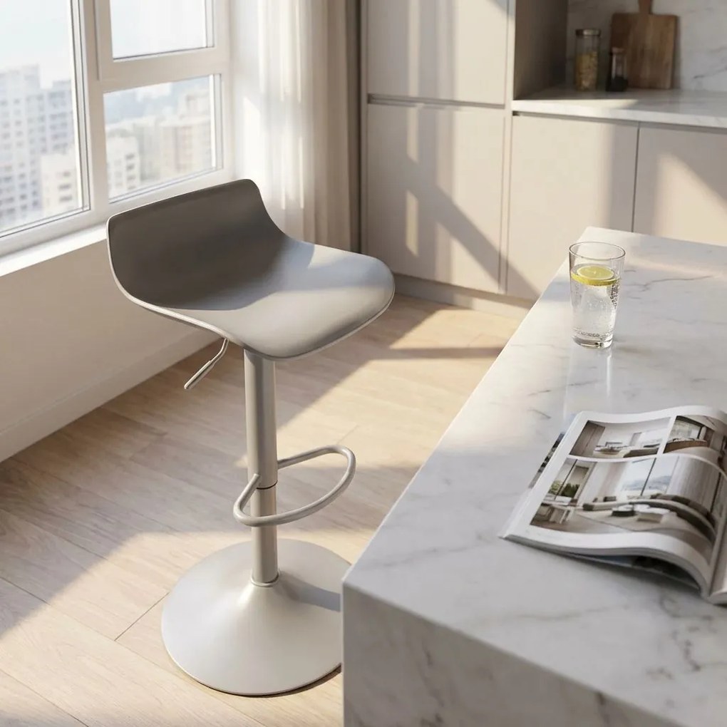 IAGO - sgabello alto in acciaio