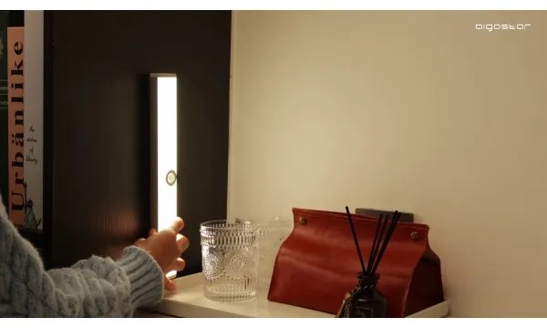 Aigostar - LED luce ricaricabile con sensore 1,5W 5V 4000K per mobili