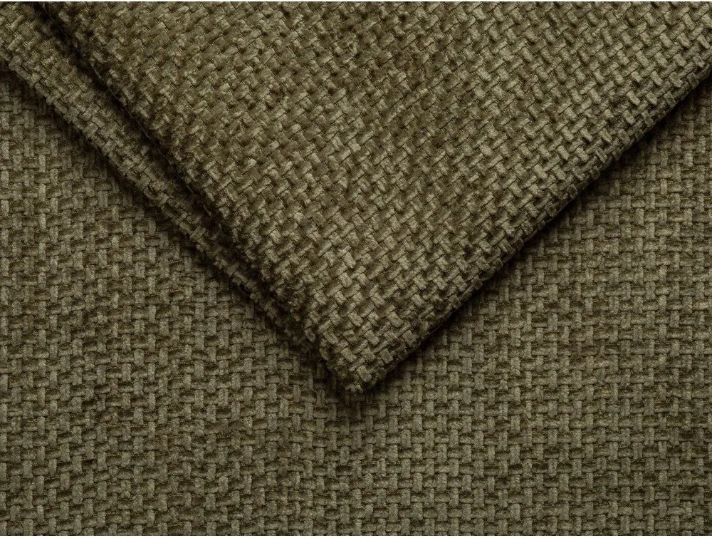 Letto matrimoniale imbottito verde senza testiera 140x200 cm Whale – Micadoni