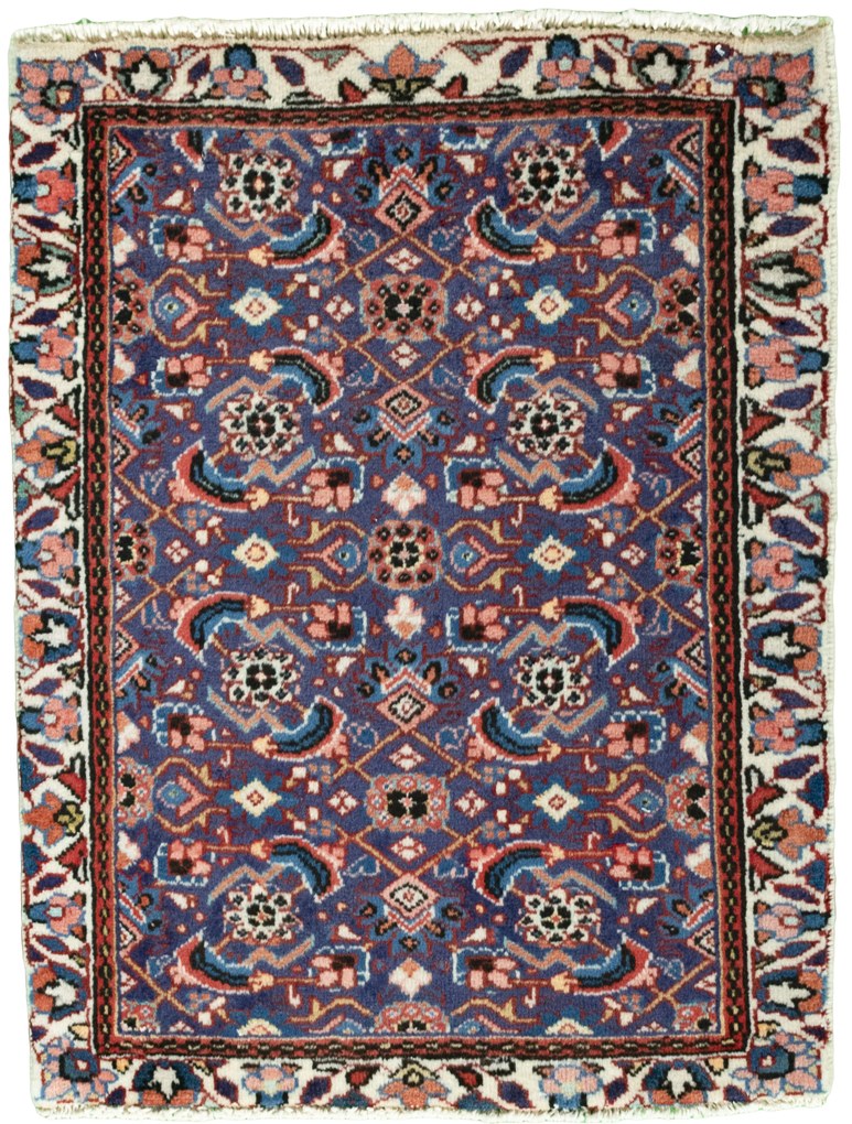 Sarouk Tappeto 70 x 60 Rosso (Iran) Annodato A Mano