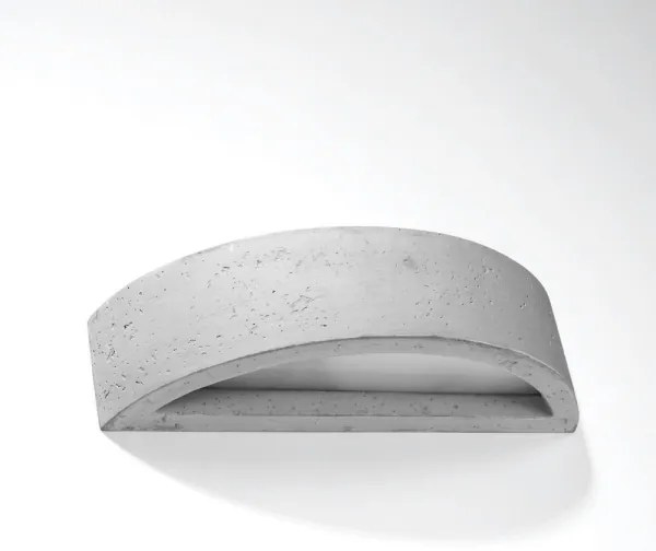 Sollux SL.0994 - Applique ATENA 1xE27/60W/230V cemento