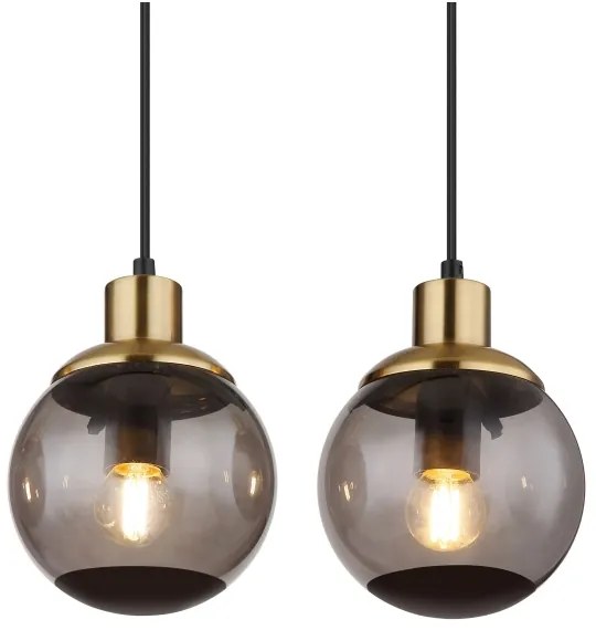 Globo 15860-4H - Lampadario a sospensione con filo POTTER 4xE27/25W/230V