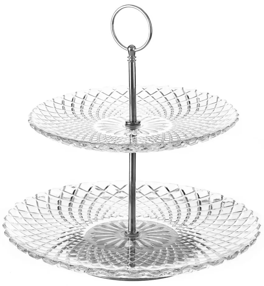 Alzatina in vetro Harlequin – Casa Selección