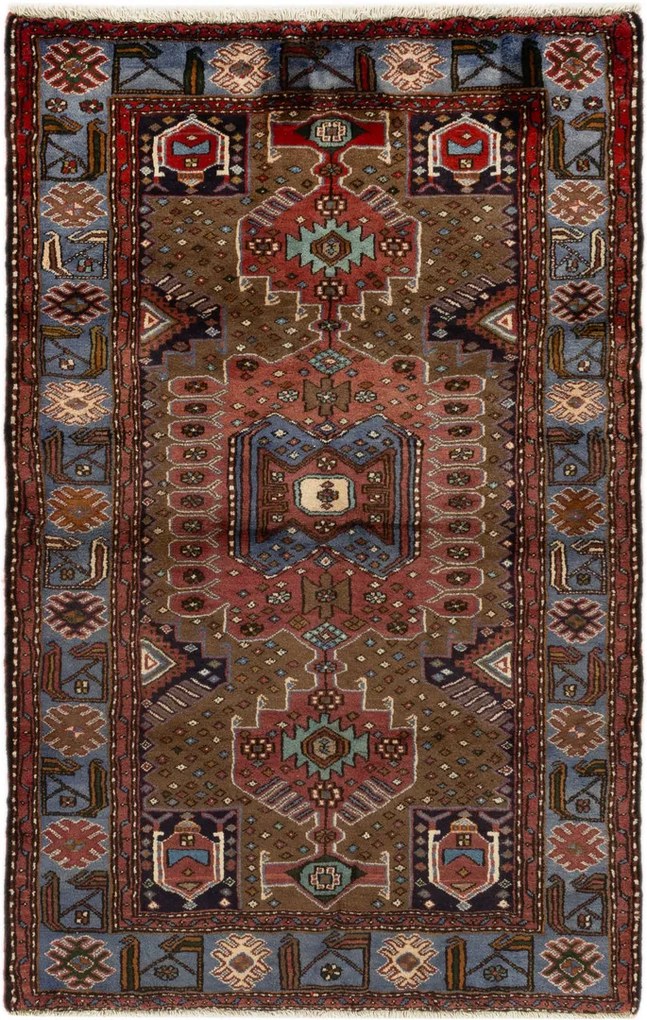 Shiraz Tappeto persiano 210x130 (Iran) Annodato A Mano