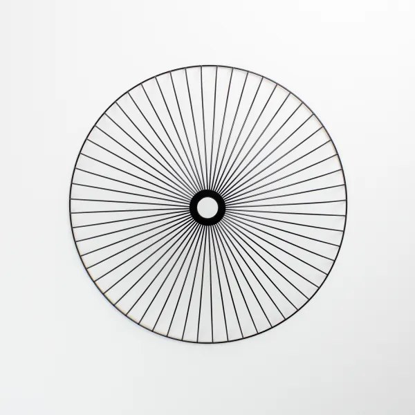 Brilagi - Lampadario LED su cavo CERIA WIRE 1xE27/40W/230V Ø 60 cm nero