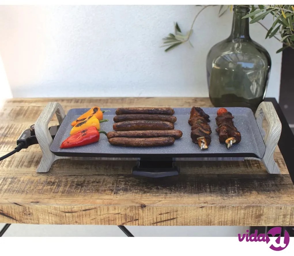 Livoo Griglia 1800 W Naturale e Nera