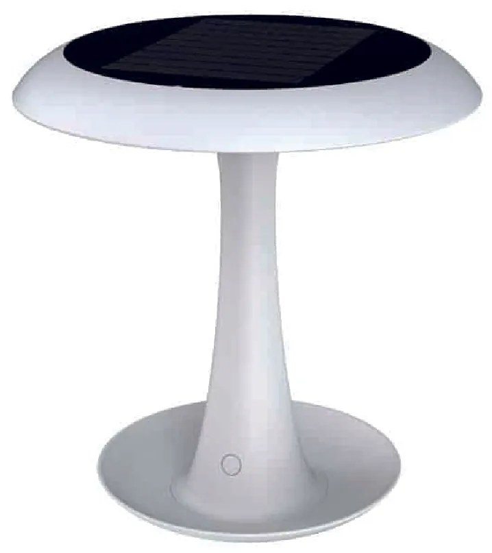 Lampada Solare da Tavolo Bianca
