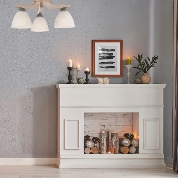 Lampadario ADRIANO 3xE27/60W/230V a plafone