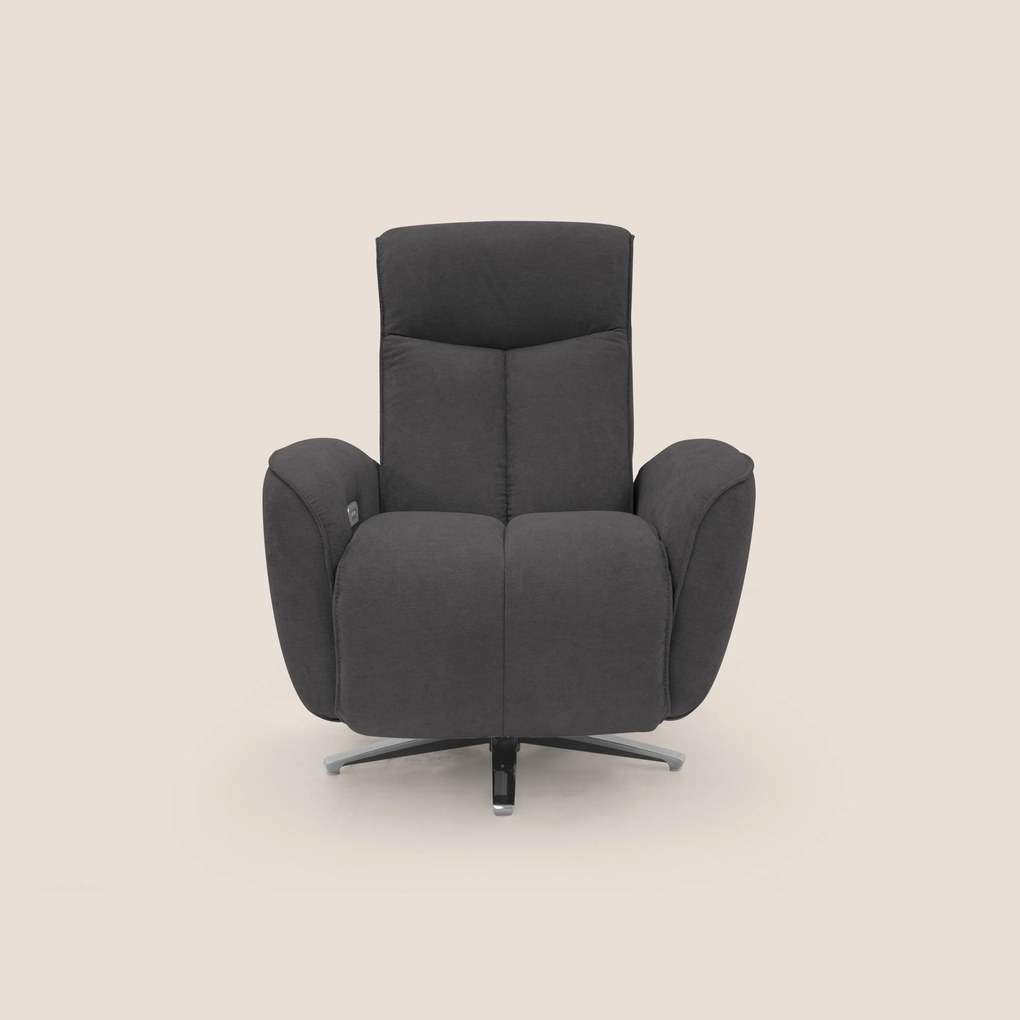 EVA Poltroncina RELAX in morbido tessuto impermeabile T02 nero