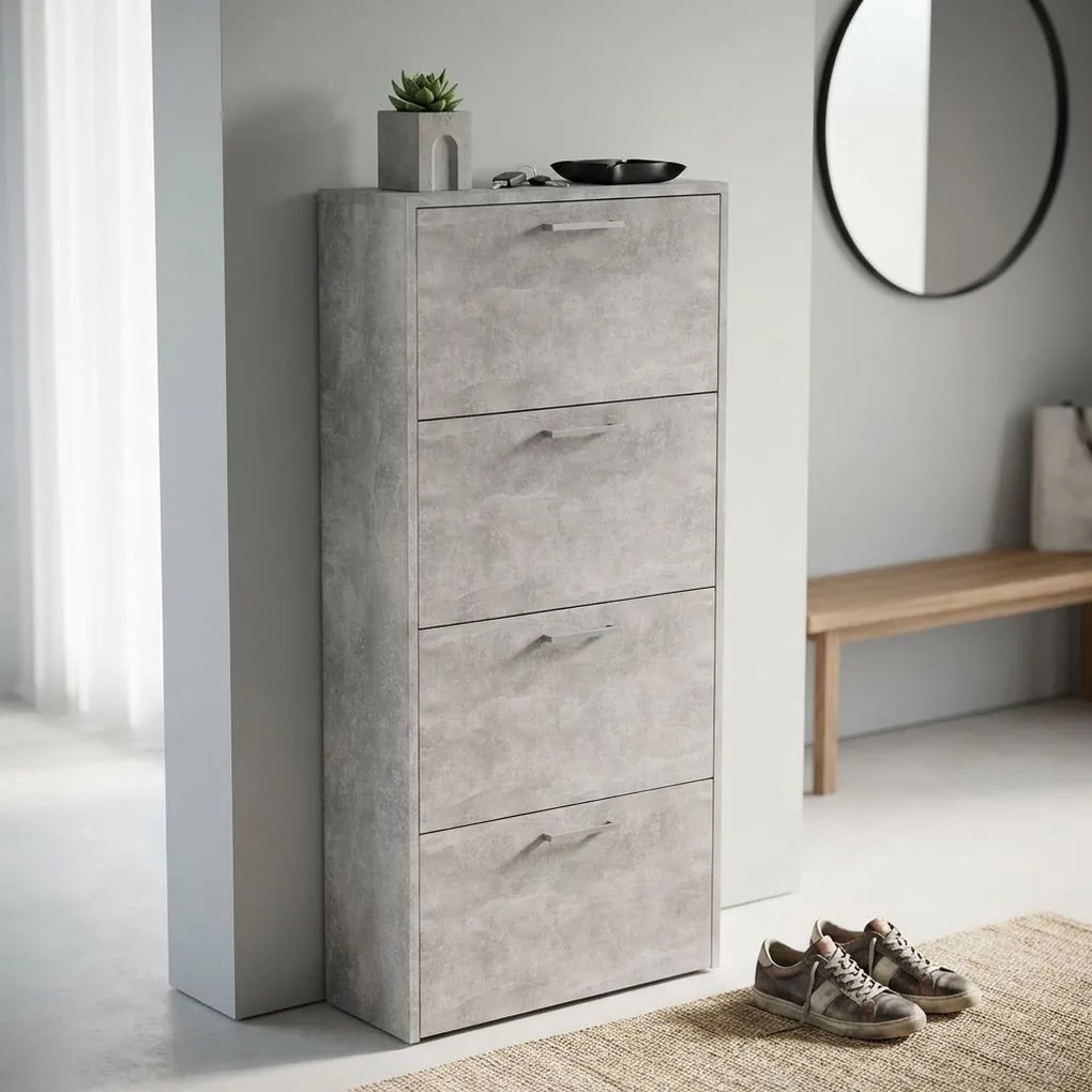 GINKO - scarpiera 4 ante a ribalta