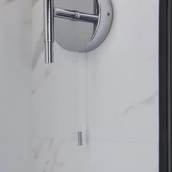 Endon 97171 - Applique da bagno NATORI 1xG9/3W/230V IP44 cromo lucido