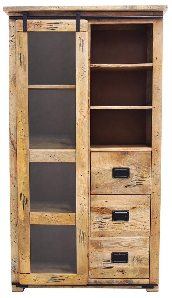 BEILY - credenza legno di mango tre cassetti