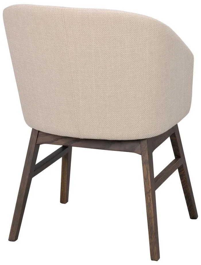 Set di sedie da pranzo beige in imbottito 2 pz Windham – Rowico