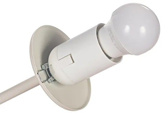 Plafoniera MOON 6xE27/15W/230V crema