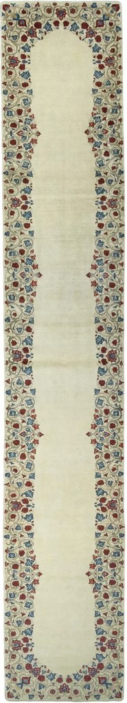 Sarouk Tappeto 610x110 Beige (Iran) Annodato A Mano