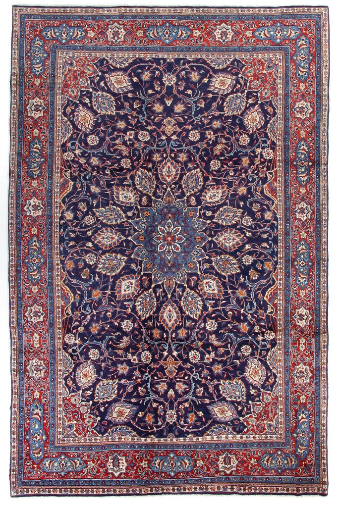 Sarouk Tappeto persiano 330x210 (Iran) Annodato A Mano