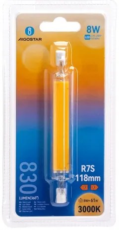 Lampadina LED R7s/8W/230V 3000K - Aigostar