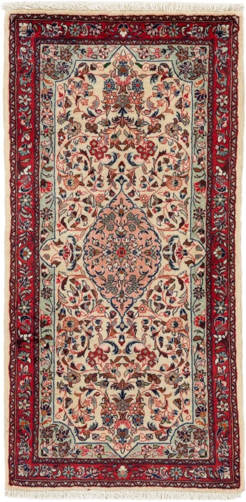 Sarouk Tappeto persiano 130x60 (Iran) Annodato A Mano